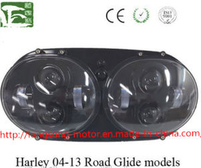 5 3/4 Inch LED Double Headlight for Harley Road Glide