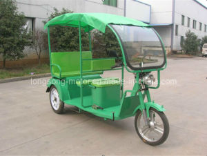 Electric Passenger Tricycle for 4 People