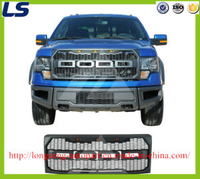 ABS New Raptor Style Black Grille for 09-14 Ford F150