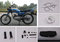 Suzuki Ax100 Motorcycle Black Seat Cables