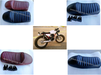  Motorcycle Seat Cushion Parts for Cg125 Retro Saddle Cushion Honda CDI125 Motorbike Refit Seat Cushion