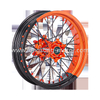 250cc Off-road Motorcycle Front And Rear Wheel Hub 3.50-17 Aluminum Alloy Integral Rim 4.25-17 Spoke Wheel Parts 400 Motorbike Cross-country