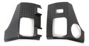 Bushwacker Tail Light Cover Shell Armor for Jeep Wrangler