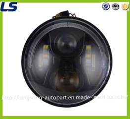 Hamburger 7 Inch LED Round Head Light with Ring for Jeep Wrangler